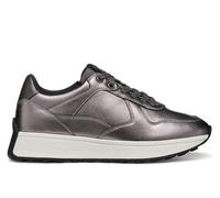 Geox Women's D Amabel A Sneaker, Gun, 7.5 UK