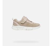 Geox Girls J Aril Girl BSneaker, Lt Beige, 6.5 UK