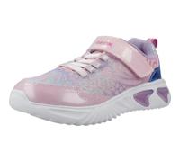 Geox Assist Mermaid Pink Turquoise Kids girls trainers J65E9A-C8842 in a Plain Man-made in Size 27