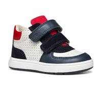 Geox B BIGLIA BOY A Sneaker, White/Navy, 10 UK Child