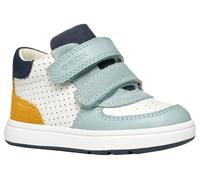 Geox B BIGLIA BOY A Sneaker, White/Sage, 10 UK Child