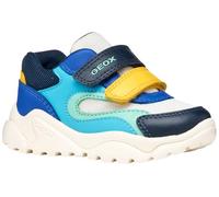 Geox B Ciufciuf Boy A Sneaker, White Navy, 8.5 UK Child