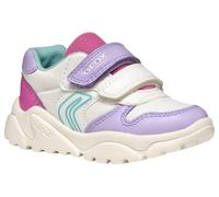 Geox B CIUFCIUF Girl A, Baby - Mädchen Sneaker, White/Lilac,