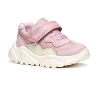 Geox B CIUFCIUF Girl B, Baby - Mädchen Sneaker, Old Rose/Off White,