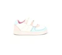 Geox Baby B ECLYPER Girl A Sneaker, White/Aqua, 3.5 UK Child