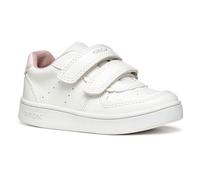 Geox Baby B ECLYPER Girl A Sneaker, White/Lt Pink, 3.5 UK Child