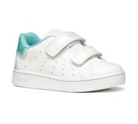 Geox B ECLYPER Girl A, Girls’ Sneaker, White/Aqua,