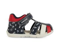 Geox B Elthan Boy C Sandal, Navy red, 4.5 UK Child