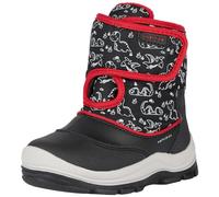 Geox B Flanfil Boy B ABX Ankle Boot, Black Red, 7.5 UK Child