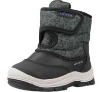 Geox Baby FLANFIL BOY B ABX Snow Boot, Black/Forest, 2 UK Child