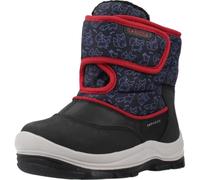 Geox B FLANFIL BOY B ABX Snow Boot, Black/RED, 6 UK Child