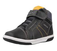 Geox Baby B Flick Boy A Sneaker, Black Curry, 4.5 UK Child