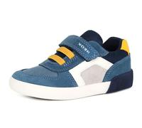 Geox B GISLI BOY B, Baby - Jungen Sneaker, Jeans/Yellow,