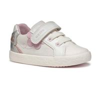 Geox Baby GISLI Girl B Sneaker, White, 7 UK Child