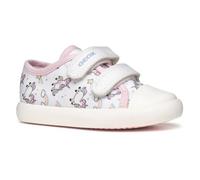 Geox B GISLI Girl B, Girls’ Sneaker, White/Pink,