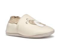 Geox Baby GLOVIEDOO Girl B Crib Shoe, Lt Ivory, Small UK Child
