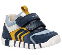 Geox B IUPIDOO BOY D, Baby - Jungen Sneaker, Navy/Ochreyellow,
