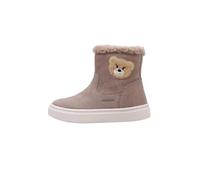 Geox Boy's B NASHIK Girl A Ankle Boot, DK Beige, 6 UK Child