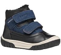 Geox B Omar Boy WPF Ankle Boot, Black Navy, 7.5 UK Child
