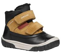 Geox B OMAR BOY WPF C Ankle Boot, Black/Curry, 6 UK Child