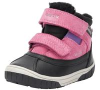 Geox B OMAR GIRL WPF C, Ankle Boot, BLACK/FUCHSIA,