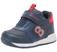 Geox Baby B Rishon Boy A Sneaker, Navy Red, 4.5 UK Child