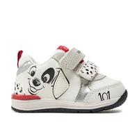 Geox B Rishon Girl B, First Steps Girl 0-24, White Red, 23 EU