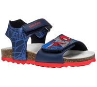 Geox B Sandal CHALKI BOY, Navy/Red, 10 UK Child