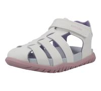 Geox Baby Girls' B Sandal Fusbetto GiSandal, White pink, 6 UK