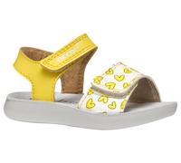 Geox Baby Girls B Sandal LIGHTFLOPPY, Yellow/White, 3.5 UK Child
