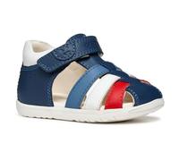 Geox B Sandal MACCHIA BOY, Avio/White, 10 UK Child