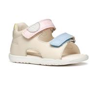 Geox B SANDAL MACCHIA GIR, Baby - Mädchen Sandal, Lt Ivory/Lt Yellow,