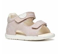 Geox B SANDAL MACCHIA GIR, Baby - Mädchen Sandal, Rose/Off White,
