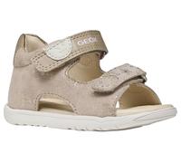 Geox B Sandal Macchia Gir Sandal Baby 0-24, Beige Platinum, 23 EU