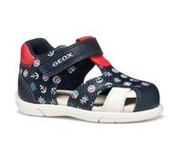 Geox B Sandal ZAPITO BOY, Navy/Red, 10 UK Child