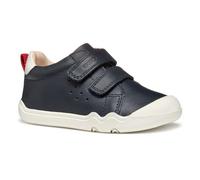 Geox B STEPPIEUP BOY A Sneaker, Navy/Red, 6 UK Child