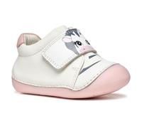 Geox Baby Girls B TUTIM B Sneaker, White/Rose, 6 UK Child