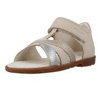 Geox Boy's Girl's B VERRED A Sandal, Lt Ivory/Platinum, 10 UK Child