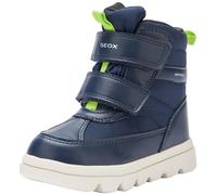 Geox B Willaboom Boy B AB Ankle Boot, Navy Lime, 7.5 UK Child