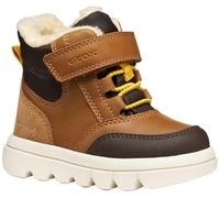 Geox B Willaboom Boy B Ab Ankle Boot, Tobacco Dk Brown, 7.5 UK Child