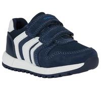 Geox Baby B Albums Boy A Sneaker, Navy-White, 7 UK Child
