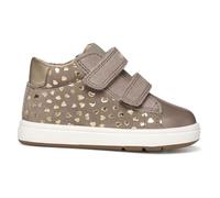 Geox Baby B BIGLIA Girl First Walker Shoe, Dark Beige, 5 UK Child