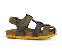 Geox Baby B Chalki Boy Sandal, Sage Ochre Yellow, 3.5 UK Child