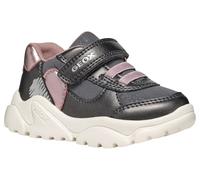 Geox Baby B CIUFCIUF Girl A Sneaker, Gray, 2 UK Child