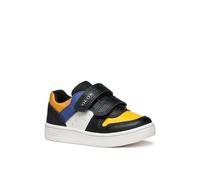 Geox Baby B ECLYPER BOY Sneaker, Black/DK Yellow, 7 UK Child