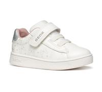 Geox Baby B ECLYPER Girl A Sneaker, Optic White/Silver, 4.5 UK Child