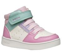 Geox Baby B Eclyper Girl Sneakers White/Dk Pink, 21 EU