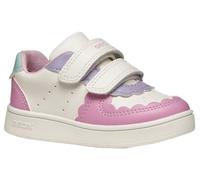 Geox Baby B Eclyper Girl Sneakers White/Dk Pink, 21 EU