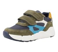 Geox Baby B FLEXYPER MINI BOY Sneaker, DK Green/Navy, 4.5 UK Child