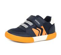 Geox Baby B GISLI BOY A Sneaker, Navy/Orange, 5 UK Child